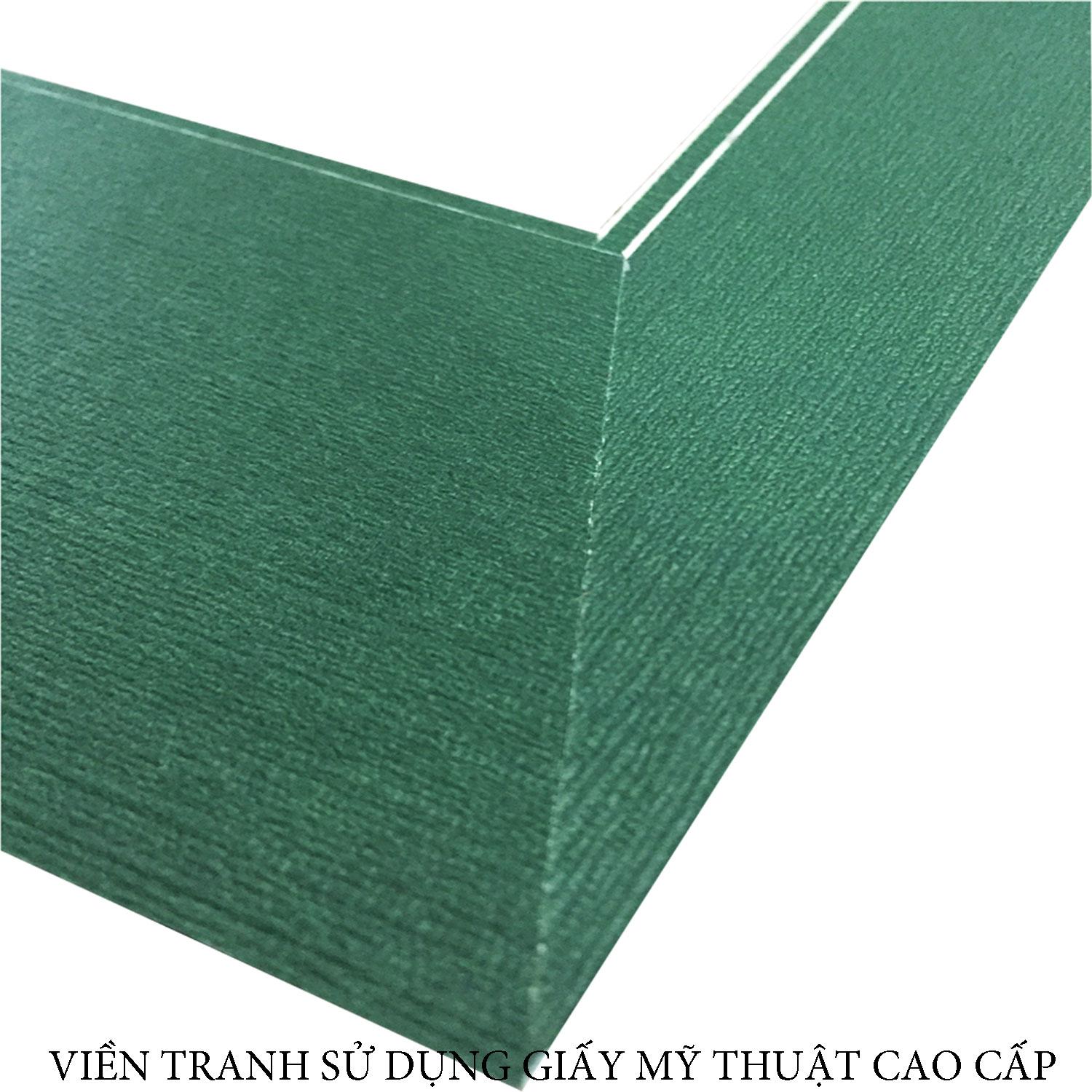 Tranh thư pháp - Chữ Thịnh - Tranh Minh Hiền (Viết và Vẽ 100% - không sử dụng in ấn)
