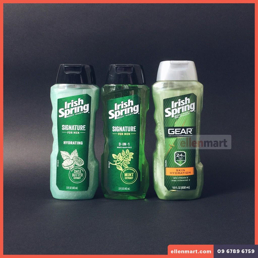 Sữa Tắm Nam Irish Spring Gear 532ml