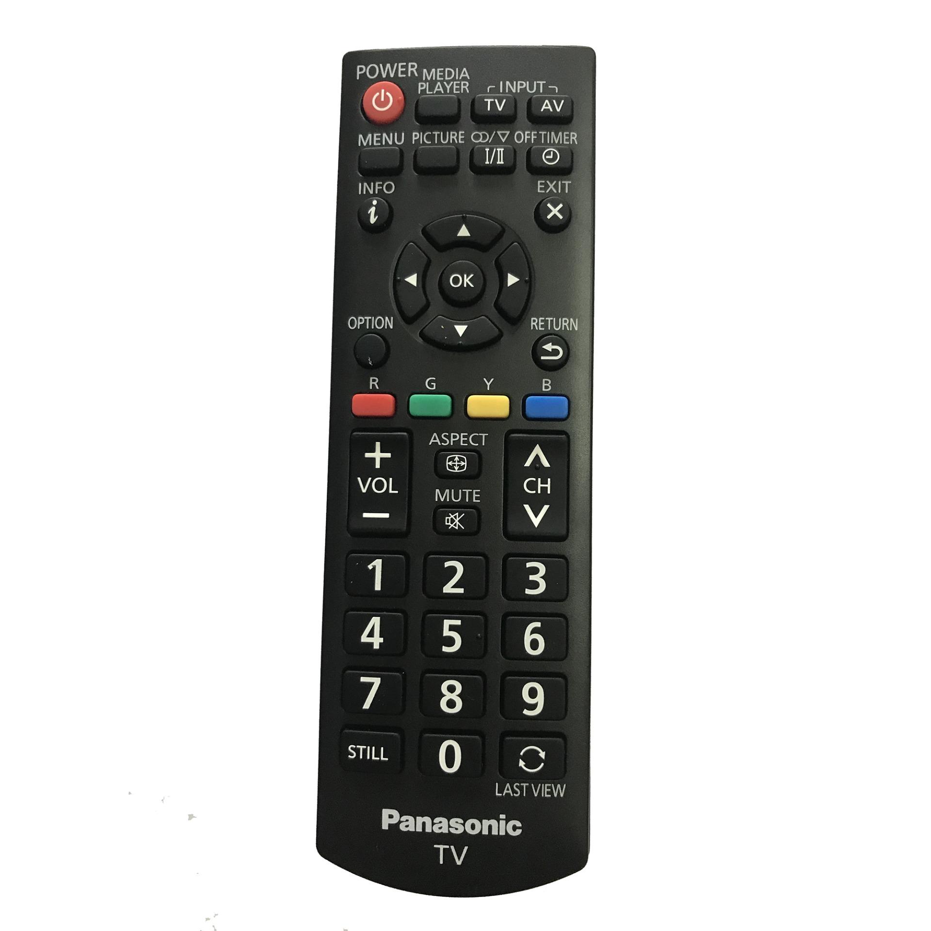Điều khiển tivi panasonic LCD xịn (đen)