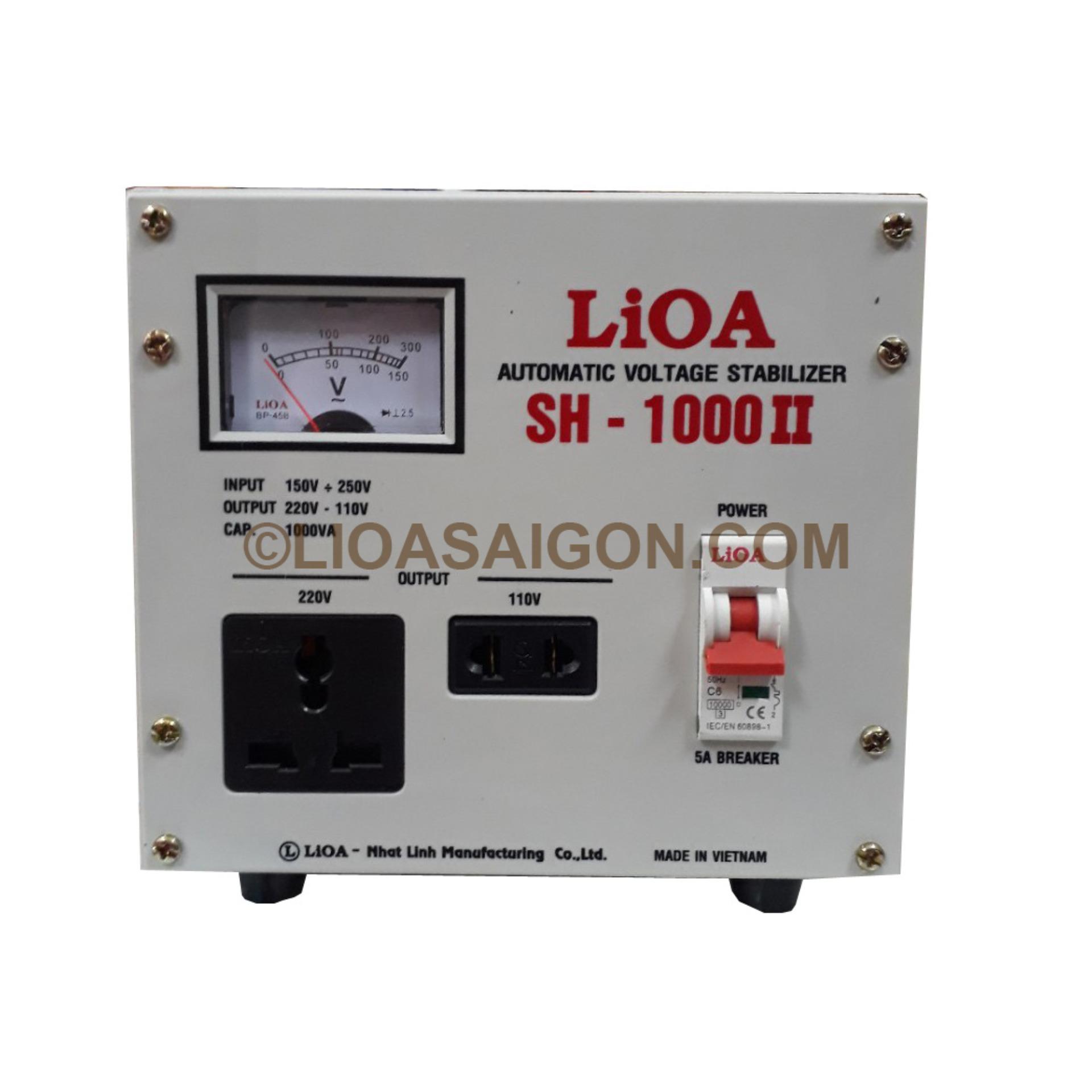 Ổn Áp Lioa 1p Sh-1kva – Sh-1000(Xám)