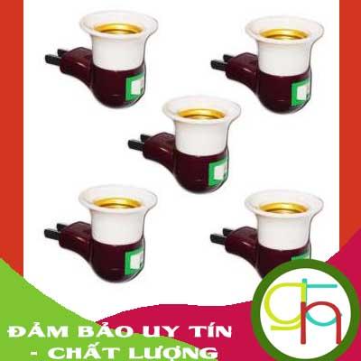 Bộ 5 chuôi đèn có công tắc tắt mở 220v