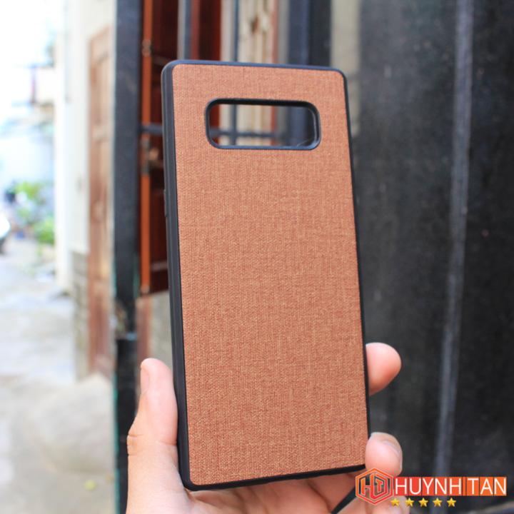 Ốp lưng Samsung Note 8 vải Jean (full màu)