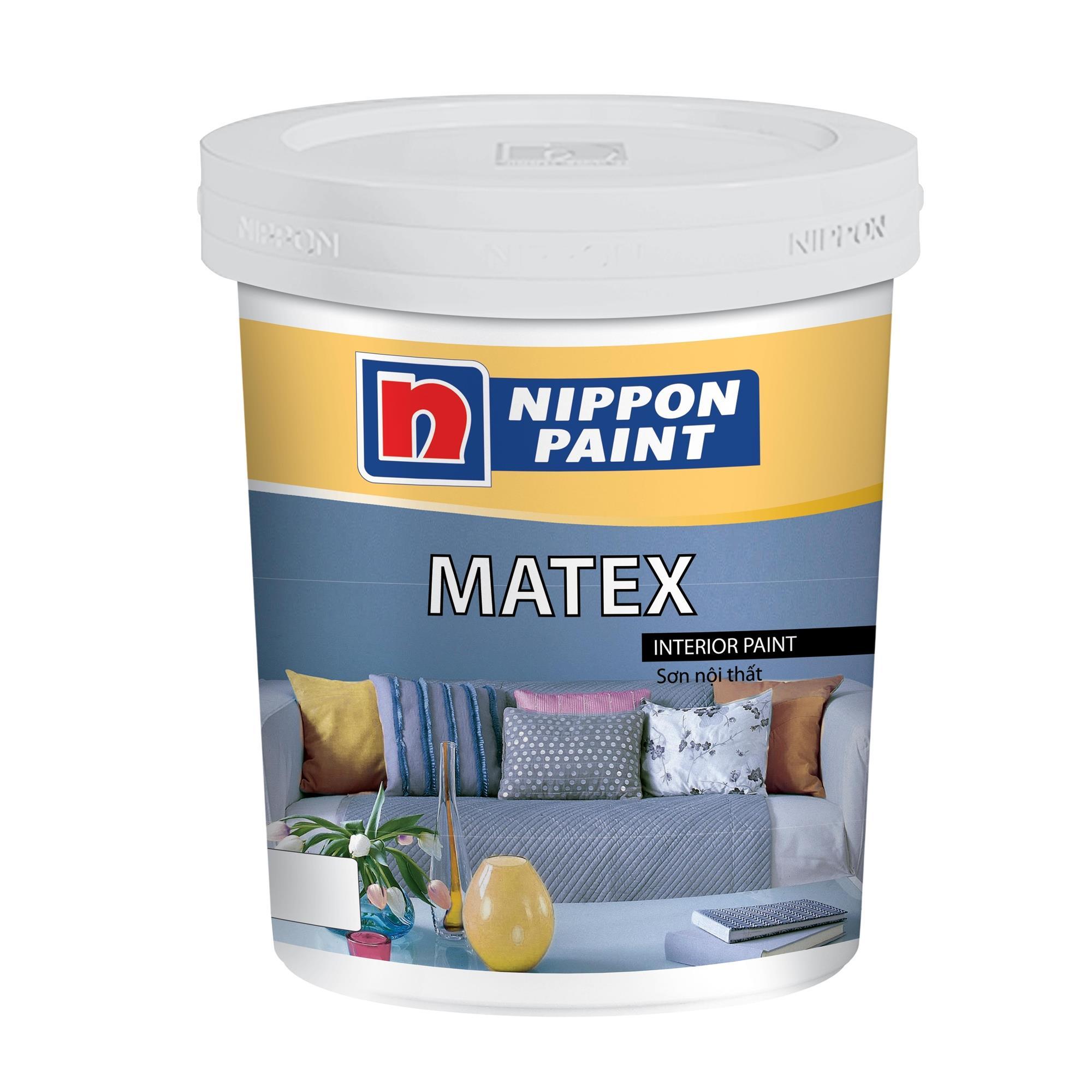 SƠN NIPPON PAINT MATEX - SƠN NỘI THẤT CAO CẤP 18L