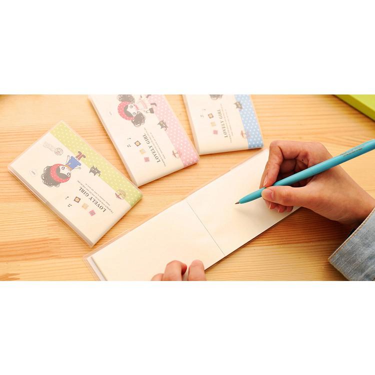 [HCM]Sổ ghi chú ngang kute Hàn Quốc
