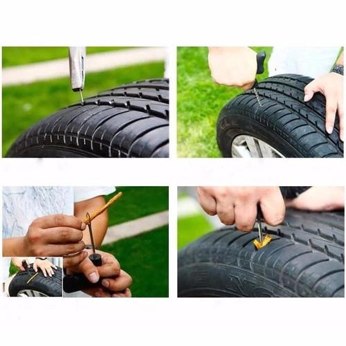 Bộ dụng cụ vá xe vỏ không ruột