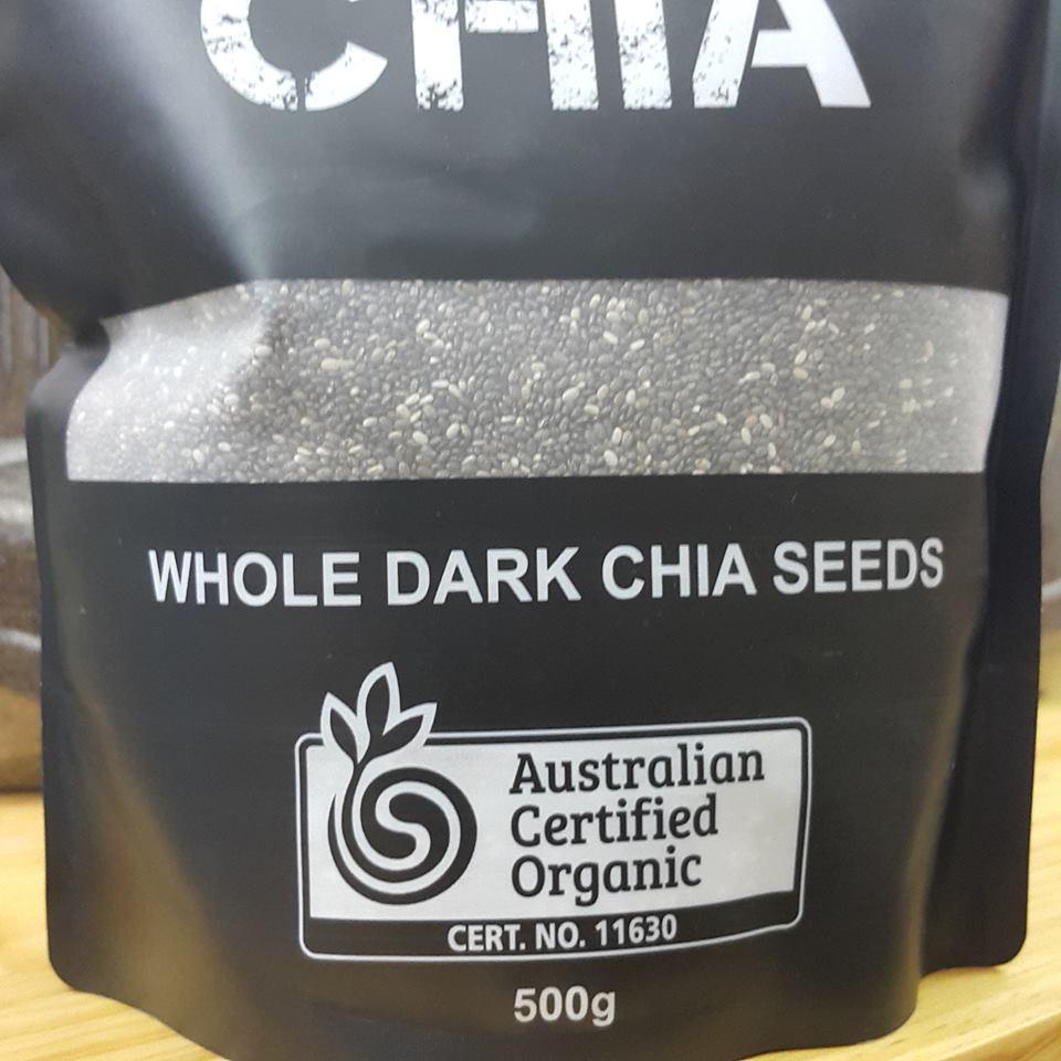 [1 GÓI] Hạt Chia Úc Chia Đen Black Bag Chia 500g - Chuẩn Úc