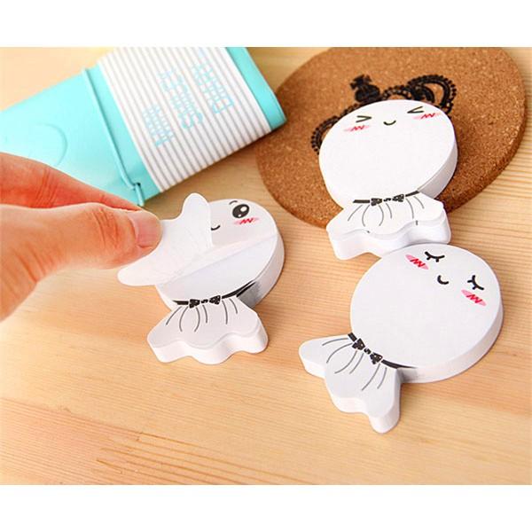 [HCM]Combo 10 Giấy ghi chú búp bê cầu mưa