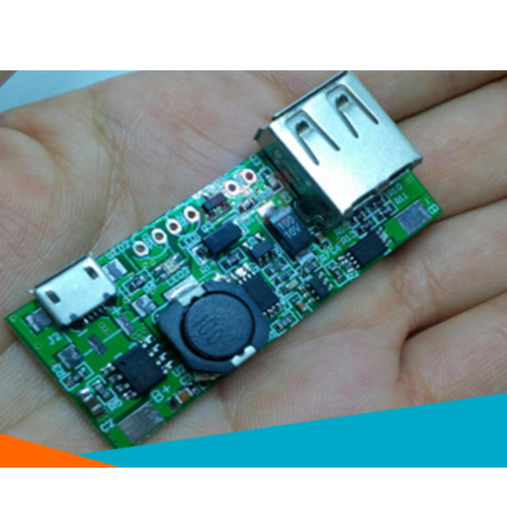 Mạch Sạc Pin Dự Phòng 5V 1A Xanh Lá
