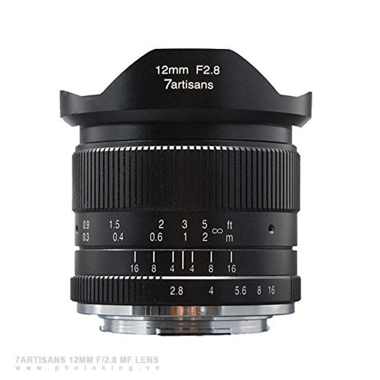 Ống kính 7artisans 12mm F/2.8 MF Lens (Sony E mount)