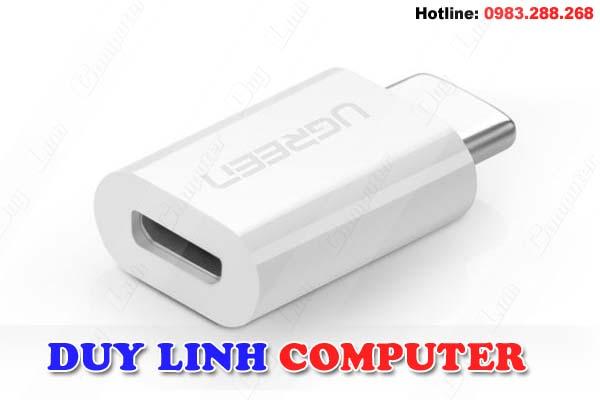 Đầu chuyển USB Type C sang Micro USB Ugreen 30154