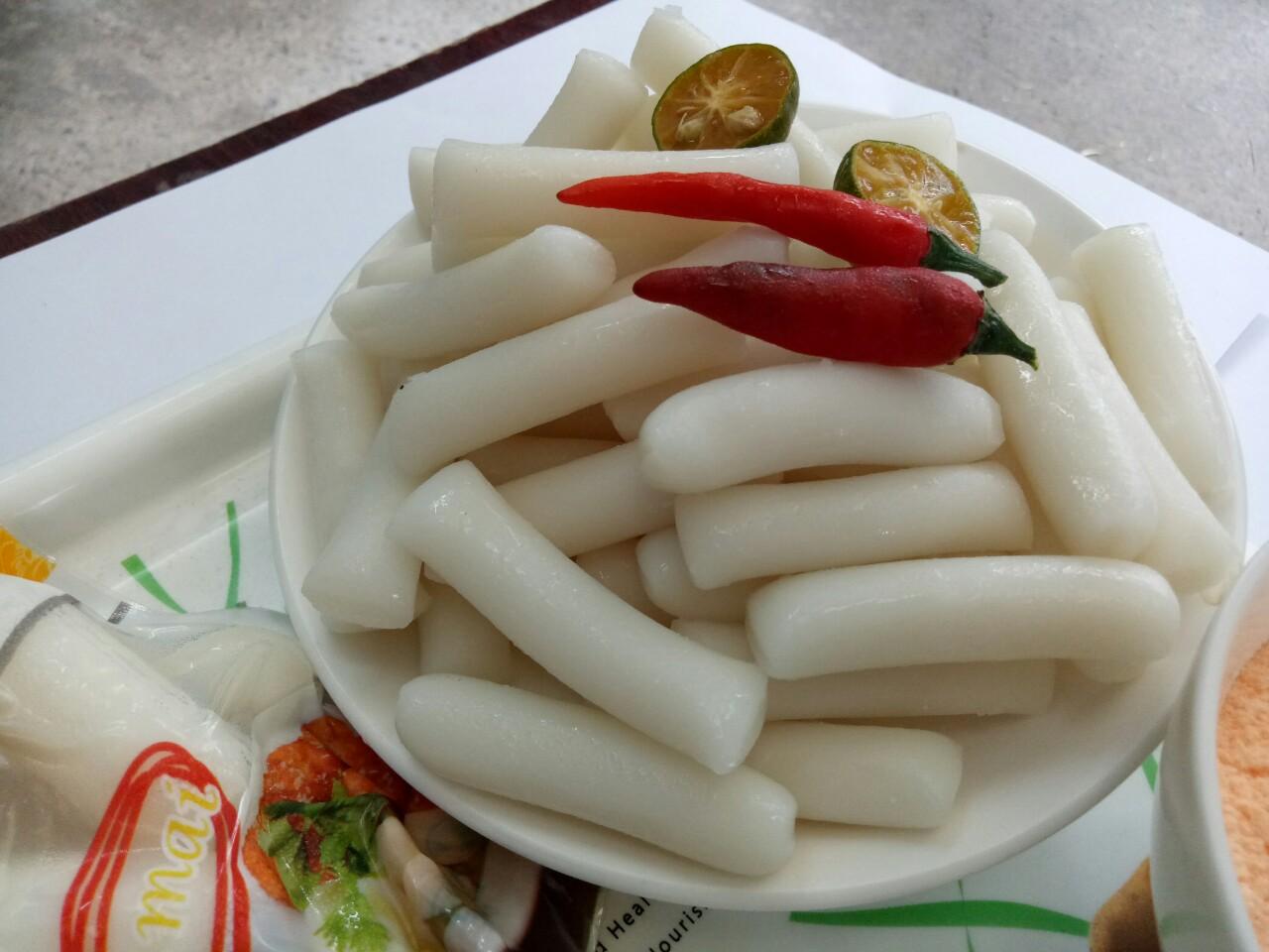 combo nấu bánh gạo hàn quốc cực chất