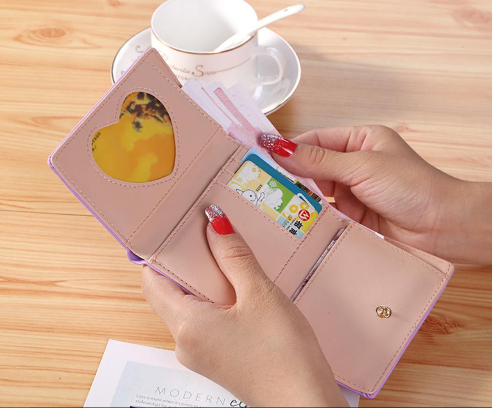 Ví Nữ Mini Happy For You (Hồng Nude)