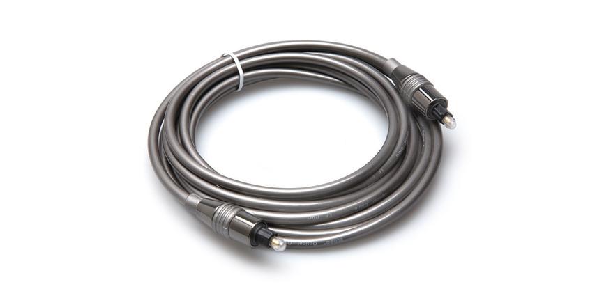 Hosa Technology Premium ADAT Toslink Male to Toslink Male Fiber Optic Cable - 5'
