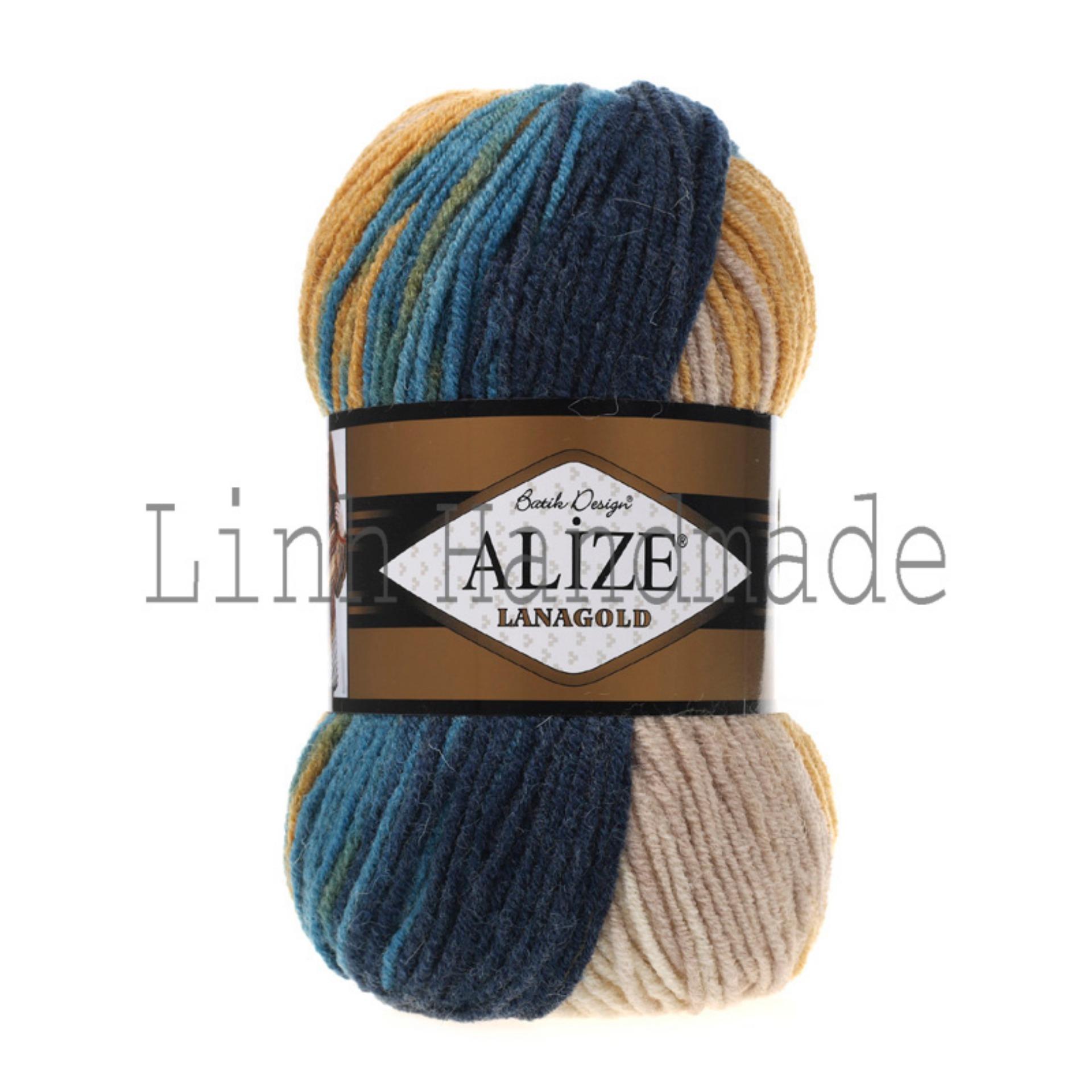 Len Alize Lana Gold Batik 6378