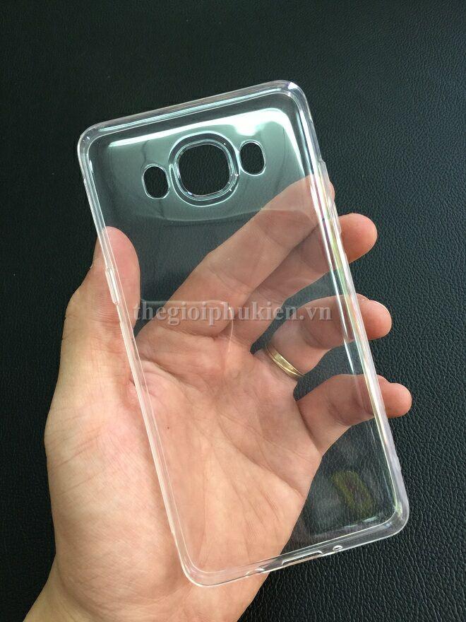 Ốp SIlicon 0.33mm cho Samsung Galaxy J7 2016 J710 (Trong suốt)