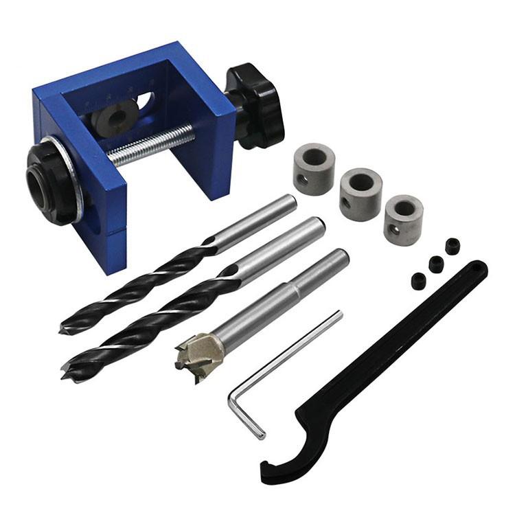 Bộ cữ khoan ốc cam và chốt gỗ  cao cấp