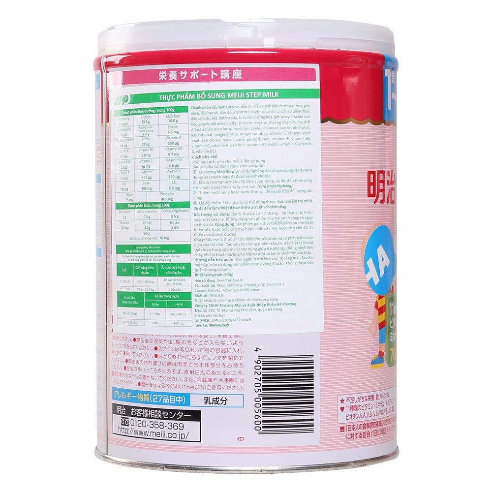 Meiji số 9 800g trẻ từ 1-3 tuổi