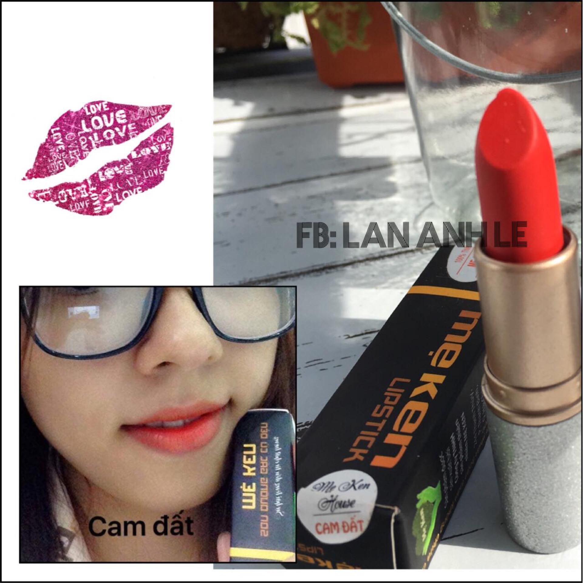 SON GẤC DỀN MÀU CAM ĐẤT
