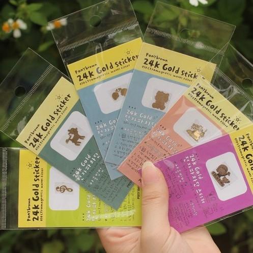 [HCM]Combo 5 Miếng dán mạ vàng 24k chống bức xạ điện từ điện thoại  điện thoại bàn máy chụp hình máy MP3 MP4 máy tính laptop...