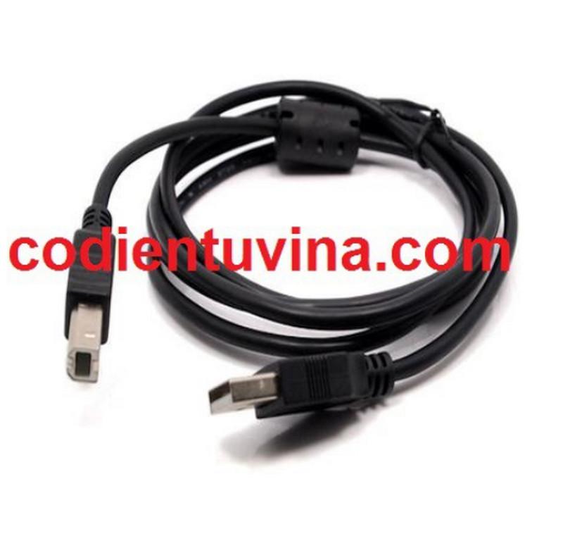 Dây cáp usb ab dài 1.5m màu đen