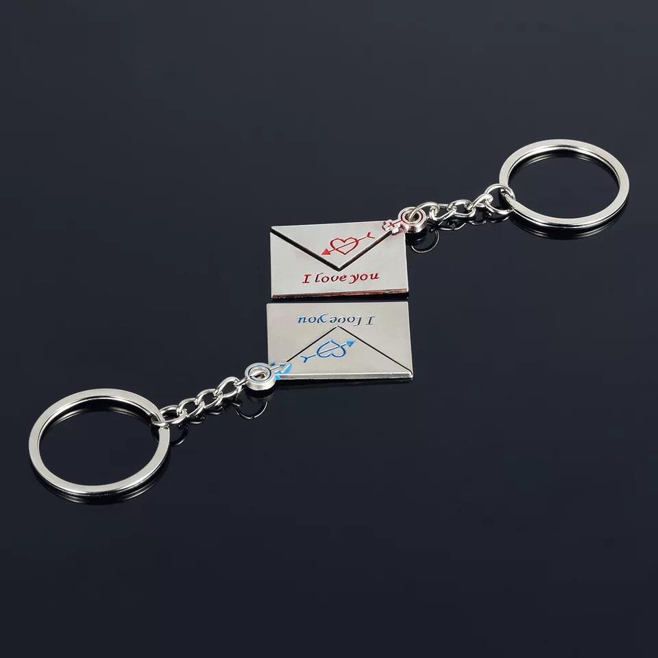 Móc Khóa Cặp Bao Thư Vận Chuyển Tình Yêu - MS016