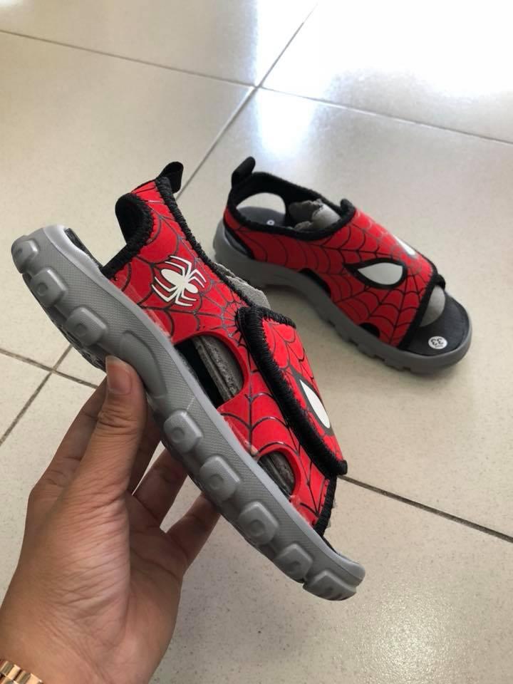 Sandal xốp cho bé trai (Đỏ viền đen)