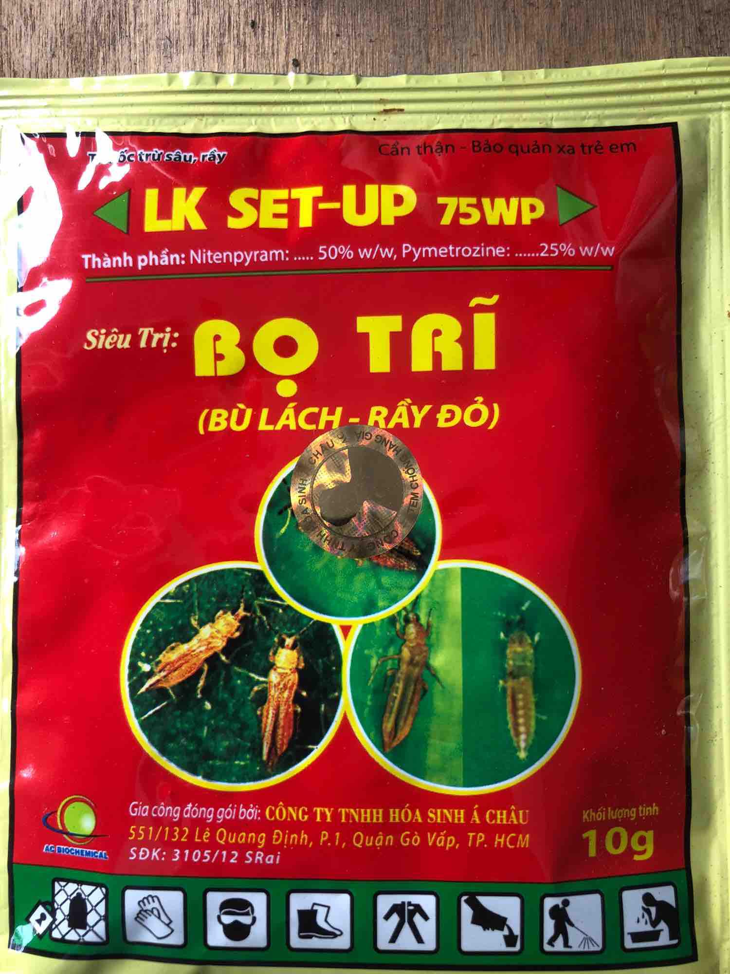 Thuốc Trừ Bọ Trĩ Hoa Hồng - LK SET UP 75WP