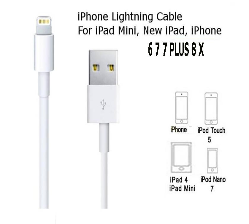 Cáp sạcLighting Iphone 6/6s siêu bền 0,9m