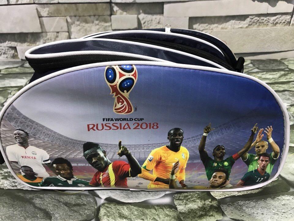 Túi đựng giày thể thao 2 ngăn 3D World Cup
