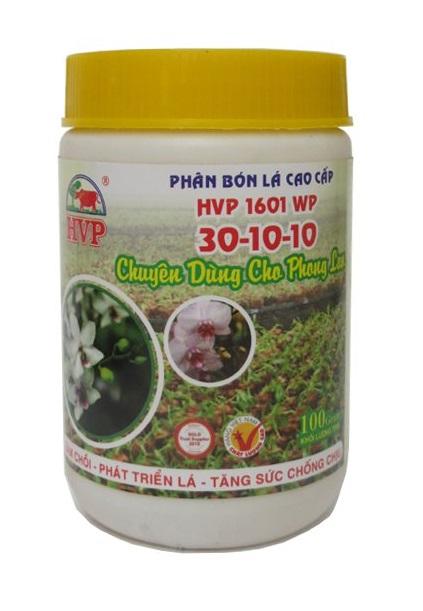 Phân bón 30-10-10 hvp dùng cho lan còn nhỏ giúp phát triển nhanh xanh lá hủ 100g