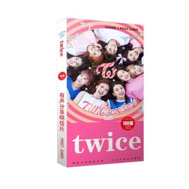 Hộp ảnh postcard Twice