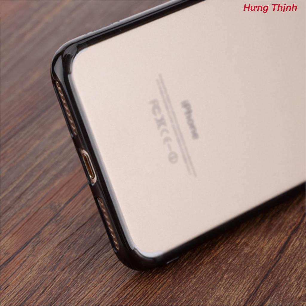 Ốp lưng silicon nhám mờ viền dẻo cho iphone 7plus/8plus thời trang,siêu bền