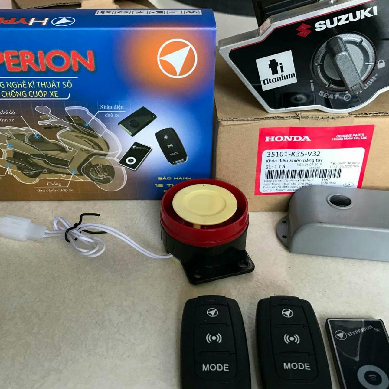 Khoá smartkey RAIDER, SATRIA chống cướp HYPERION