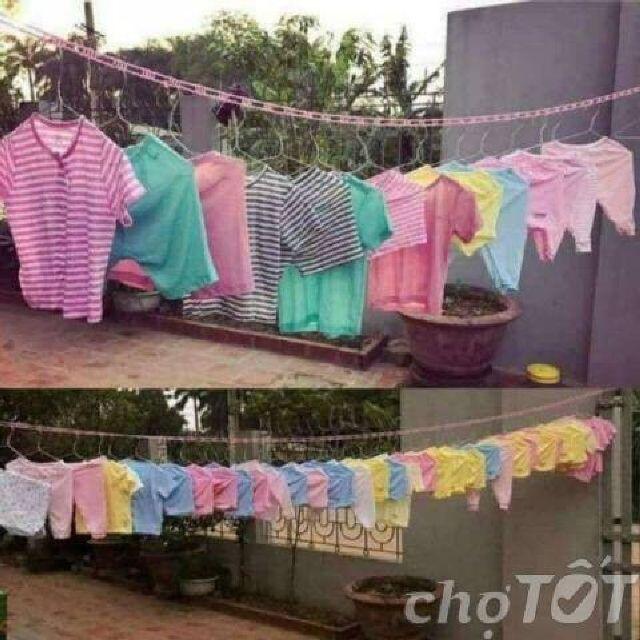Dây phơi quân áo thông minh chống dồn (5m)