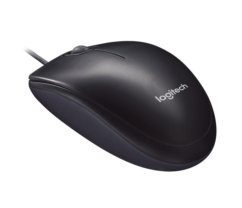 Logitech M90 Wired Mouse (Black) - Basic and durable