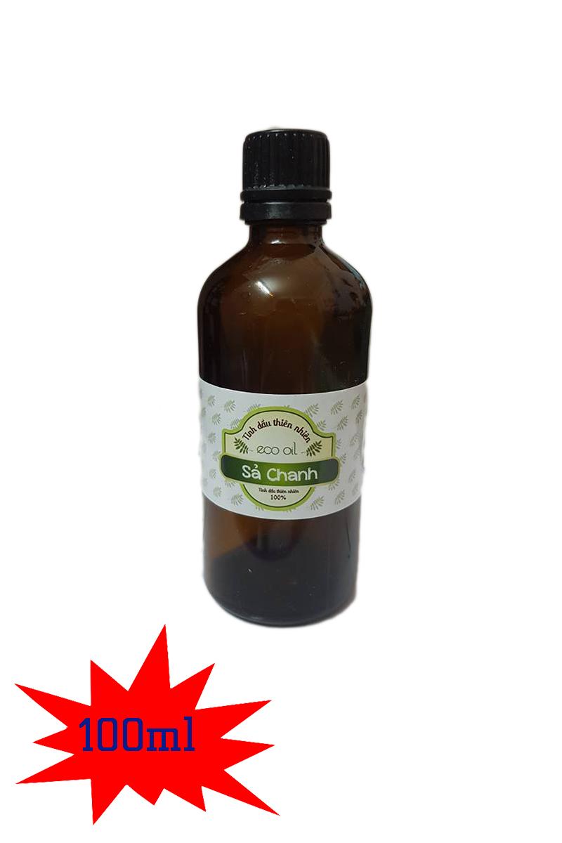 Tinh dầu sả chanh đuổi muỗi Eco oil 10/50/100ml (HÀNG CHÍNH HÃNG - NHÃN NHƯ HÌNH)