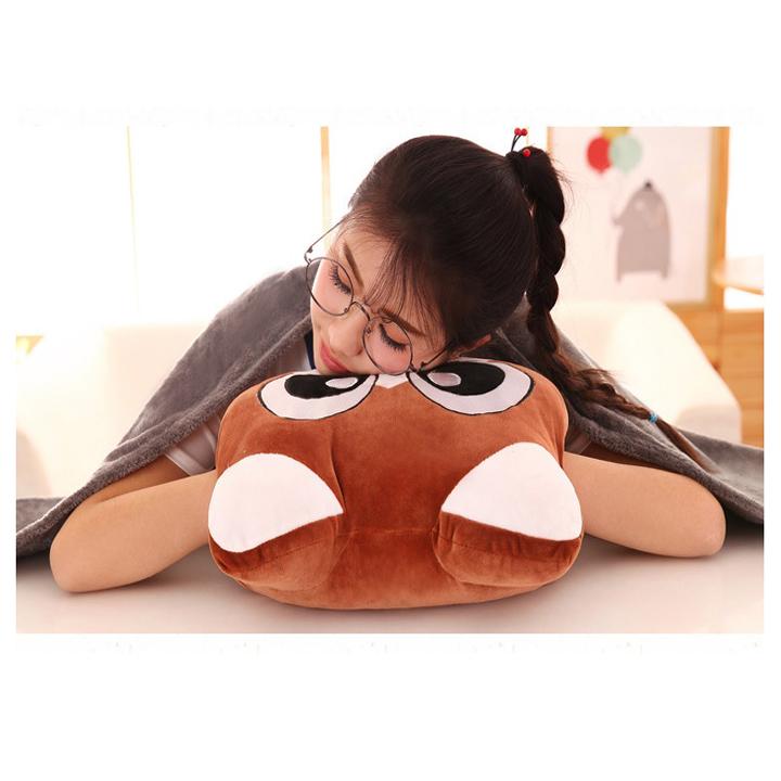Set chăn và gối ôm hình thú xinh xắn