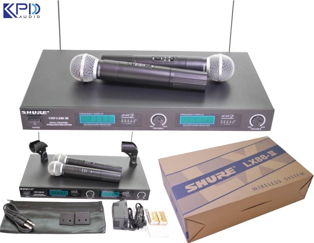 Micro Không Dây  Shure LX88 III