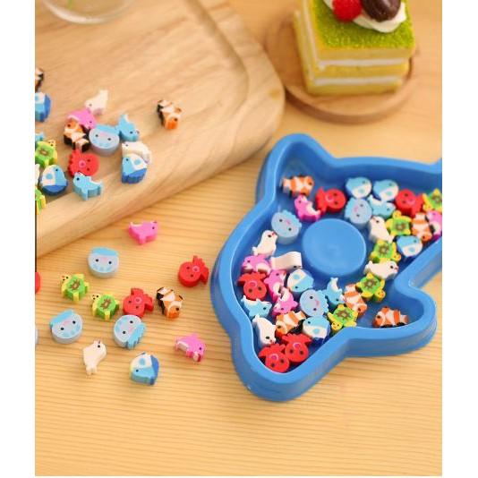 Gom (tẩy) bút chì hình dạng dễ thương (nhiều mẫu)