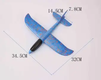 Máy bay phi tay xốp dẻo chịu lực cao cấp loại nhỏ (35 x 35 cm)