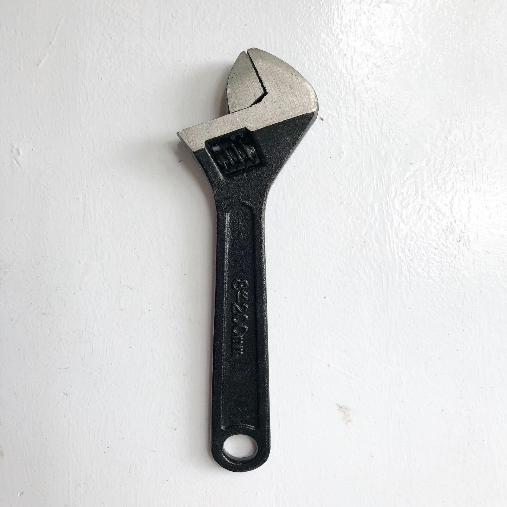 Mỏ lết đen/trắng 6 inch - 150mm