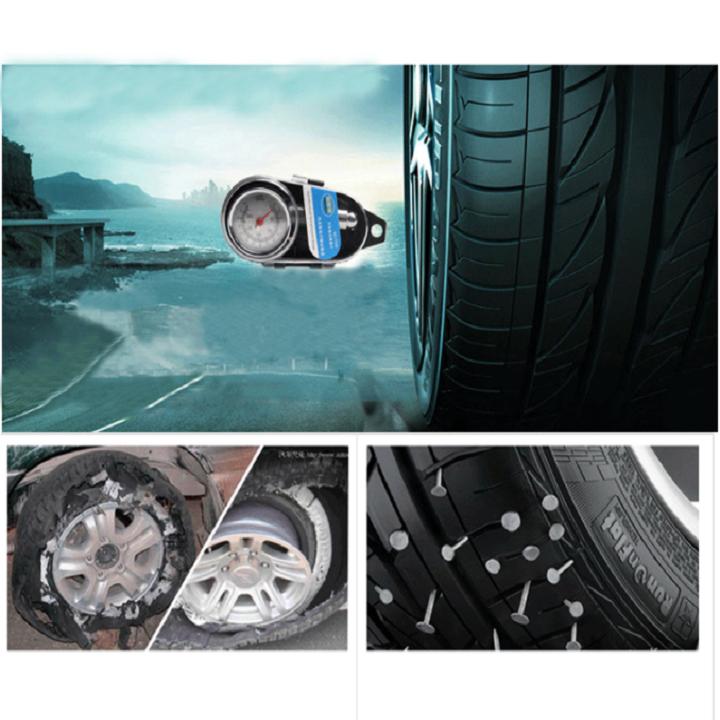 Đồng hồ đo áp suất lốp ô tô - xe máy