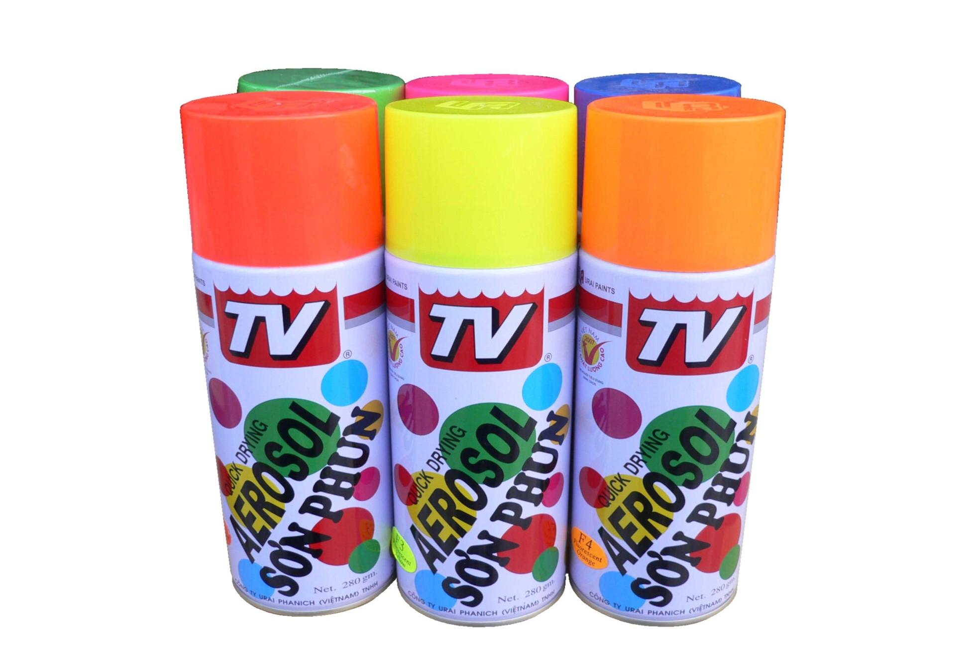 Sơn Xịt TV AEROSOL A211 270g (Màu Đỏ)