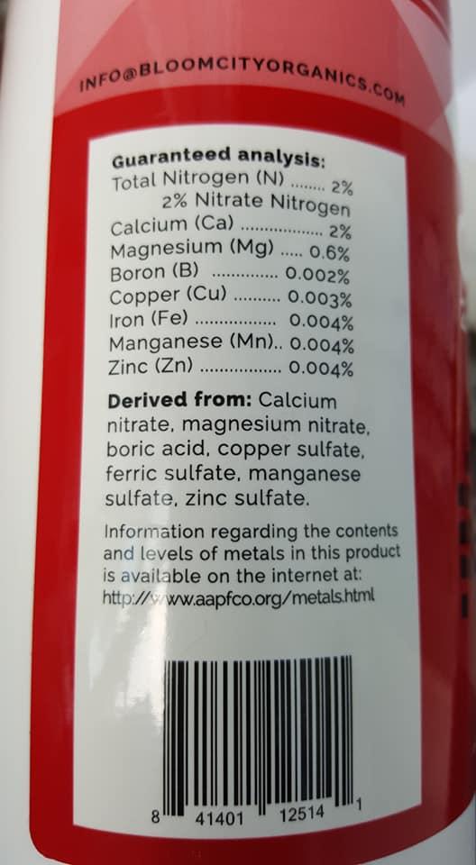 [HCM]Phân bón trung vi lượng CAL MAG 100ml (Chiết từ chai 1 quart - hàng USA)