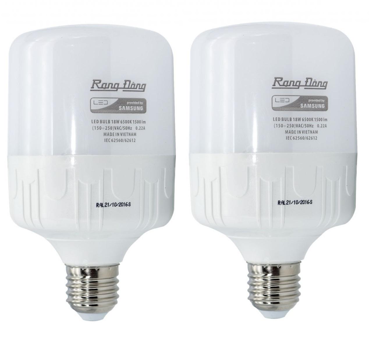 Bộ 2 Bóng đèn LED bulb Rạng Đông 30W ChipLED SAMSUNG