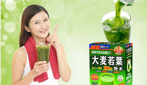 [HCM]Bộ 2 Hộp Bột Mầm Lúa Mạch GRASS BARLEY Nhật Bản Nguyên Chất 100%