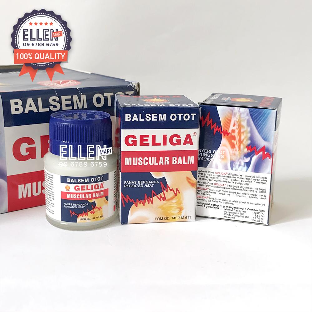6 Hộp Dầu Cù Là Lửa Geliga 40g