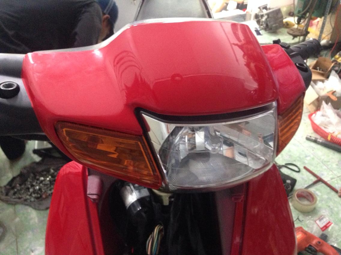 Đầu đèn Wave 110 trọn bộ