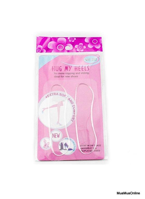 Set 2 Miếng Lót Sau Giày Silicon Cao Cấp