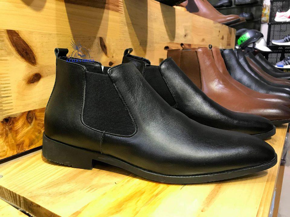 Giày chealseaboot nam da bò cao cấp CC-01